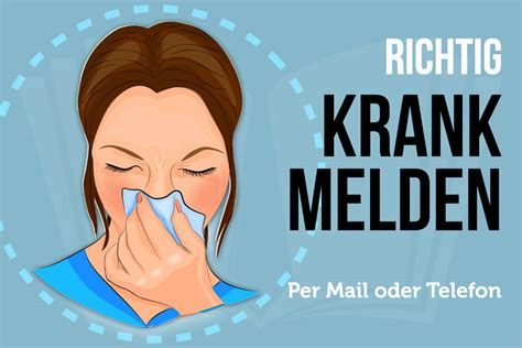 Sich krankmelden per E.
